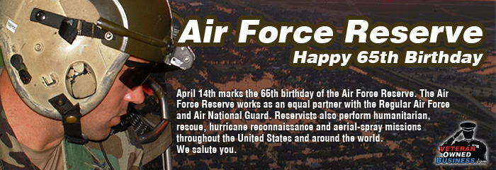 Air Force Reserves Birthday Slide