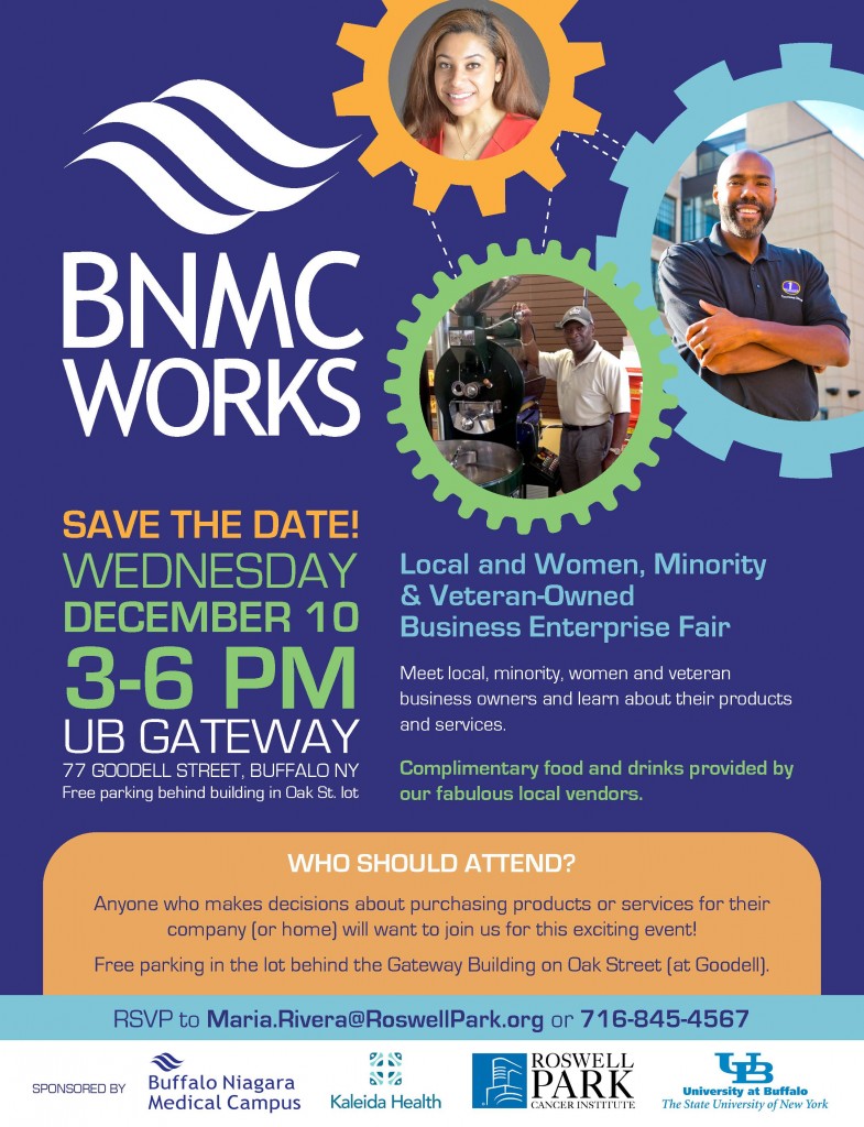 Buffalo Niagara Medical Campus Local and Women, Minority and Veteran Owned Business Enterprise Fair