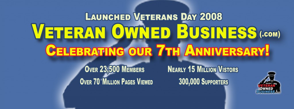 Celebrating our 7th Anniversary on Veterans Day 2015! Celebrating our 7th Anniversary on Veterans Day 2015!