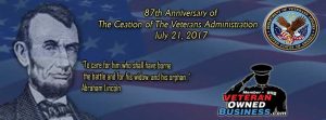 87th Anniversary of the Creation of the Veterans Administration