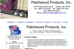 Patchwood Products | Veteran Owned Pallet Manufacturer