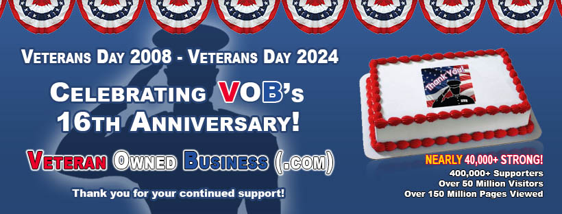 VOB's (Veteran Owned Business) 16th Anniversary