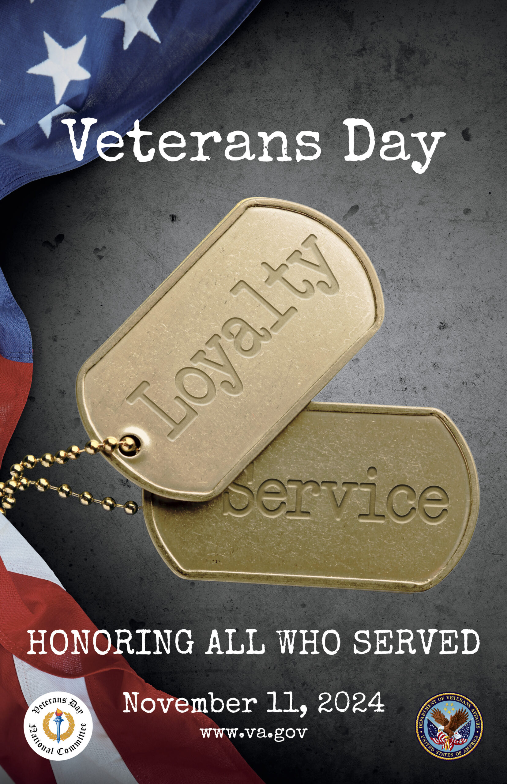 2024 Veterans Day Poster