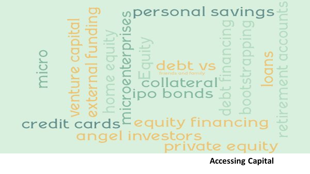 Accessing Capital for Small Business