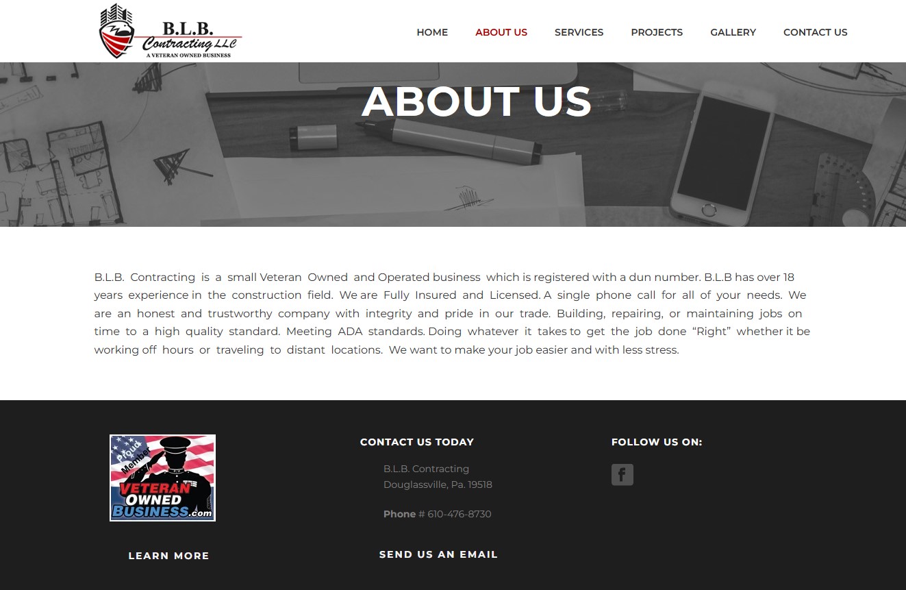 12-year VOB Anniversary Shout-Out - B.L.B. Contracting ⋆ Veteran Owned ...