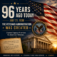 Department of Veterans Affairs 96 years ago - square