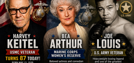 Famous Veterans Born May 13th - square