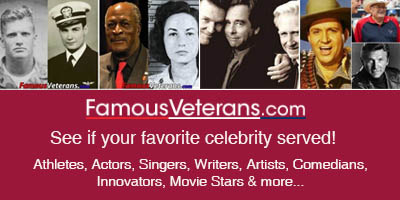 Check out 100s of celebrities who proudly served in the United States Armed Forces | FamousVeterans.com