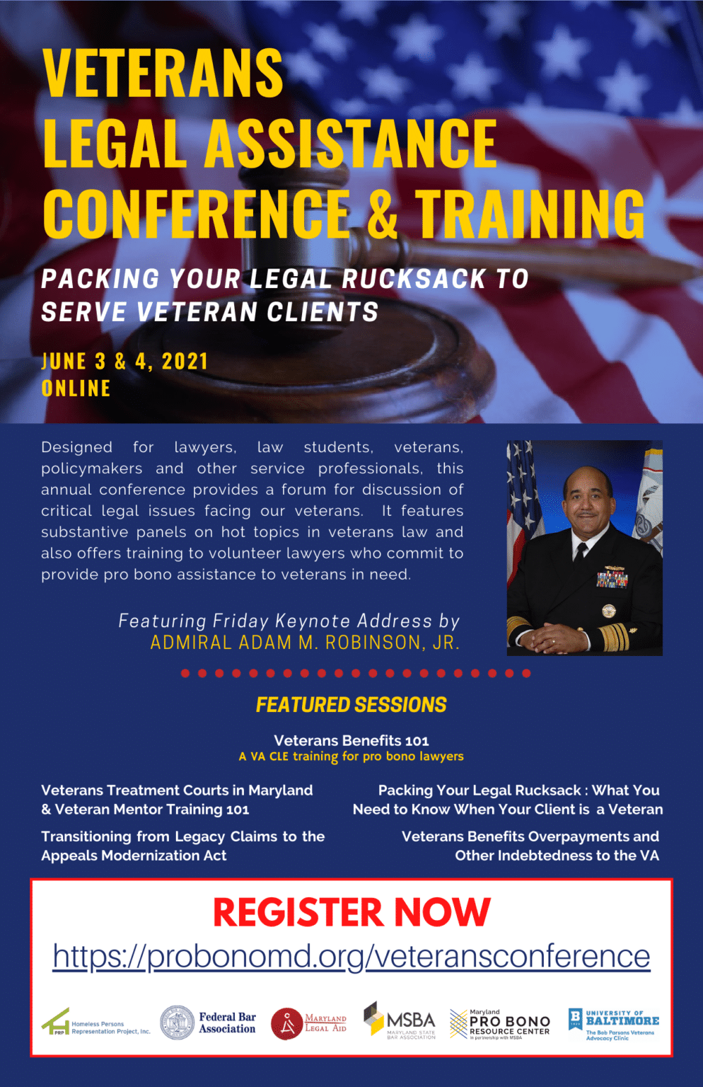 2021 Veterans Legal Assistance Conference & Training | Online Via Zoom ...