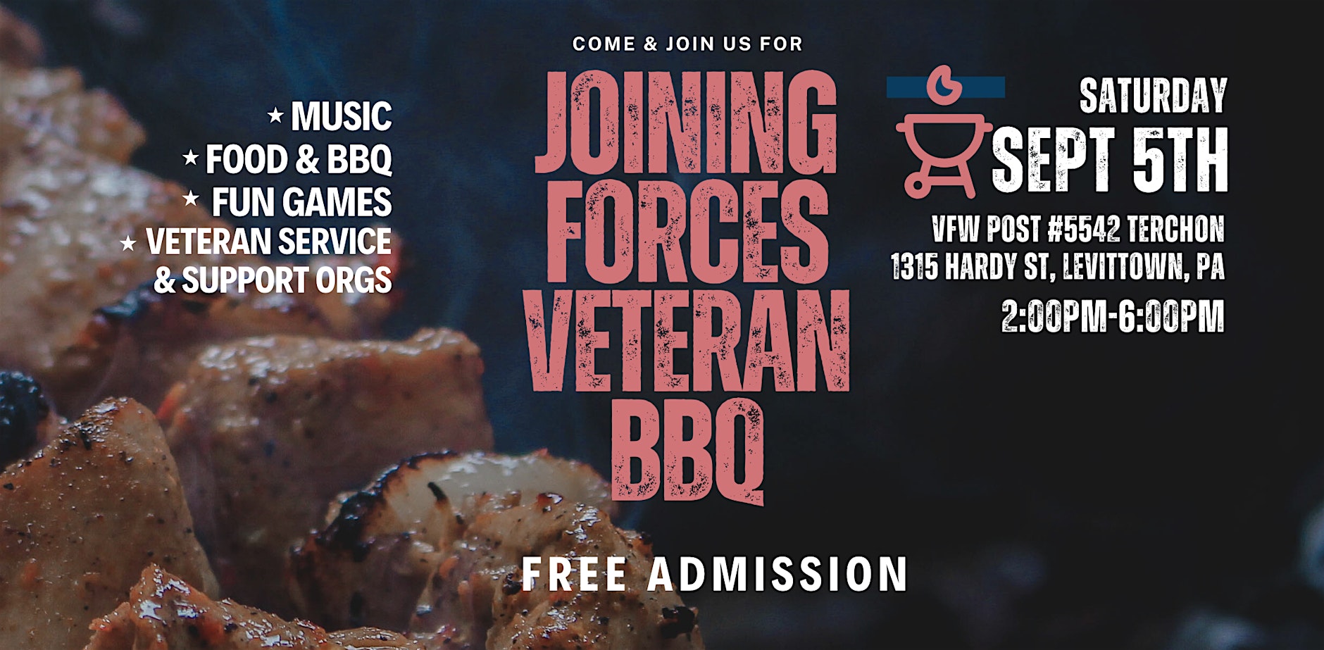 Forces Veteran BBQ PA Joining Forces Veteran BBQ PA