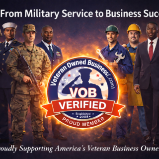 From Military Service To Business Success Banner