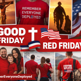 Good Friday is RED Friday April 3rd