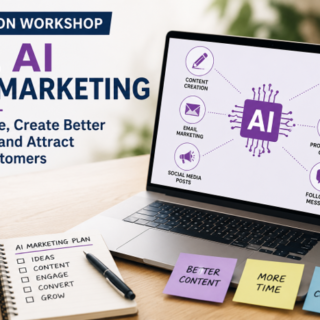 Hands On Workshop Use AI for Marketing to Save Time and Create Better Content