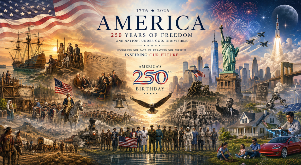 Happy 250th Birthday America!