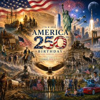 Happy 250th Birthday America! Square