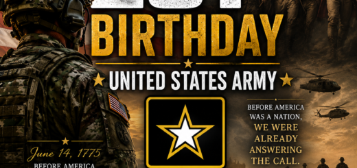 Happy 251st Birthday US Army - Square