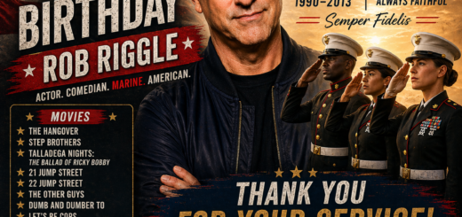 Happy 56th Birthday Rob Riggle - Famous Veterans Square
