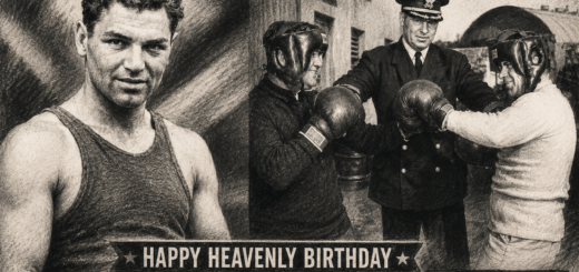 Happy Heavenly Birthday Jack Dempsey - Famous Veterans Square