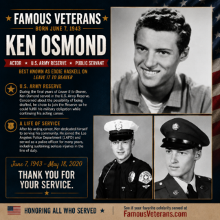 Happy Heavenly Birthday Ken Osmond - Square