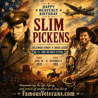 Happy Heavenly Birthday to Slim Pickens - Square