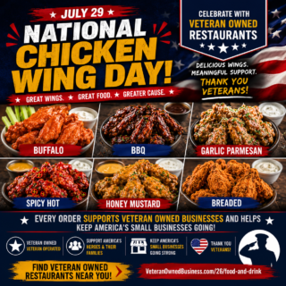 Happy National Chicken Wing Day (July 29) - featured image