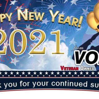 HappyNewYear2021 - Veteran Owned Business