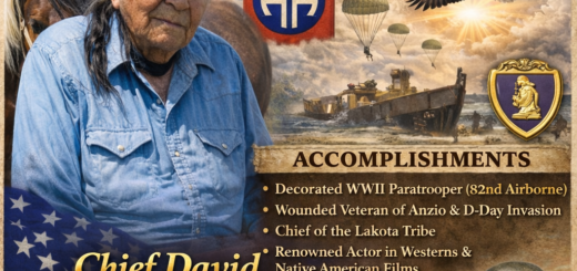 Honoring Chief David Bald Eagle
