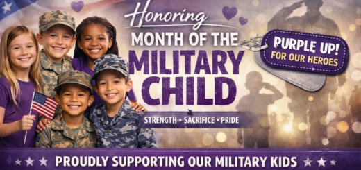 Honoring military kids' strength and pride