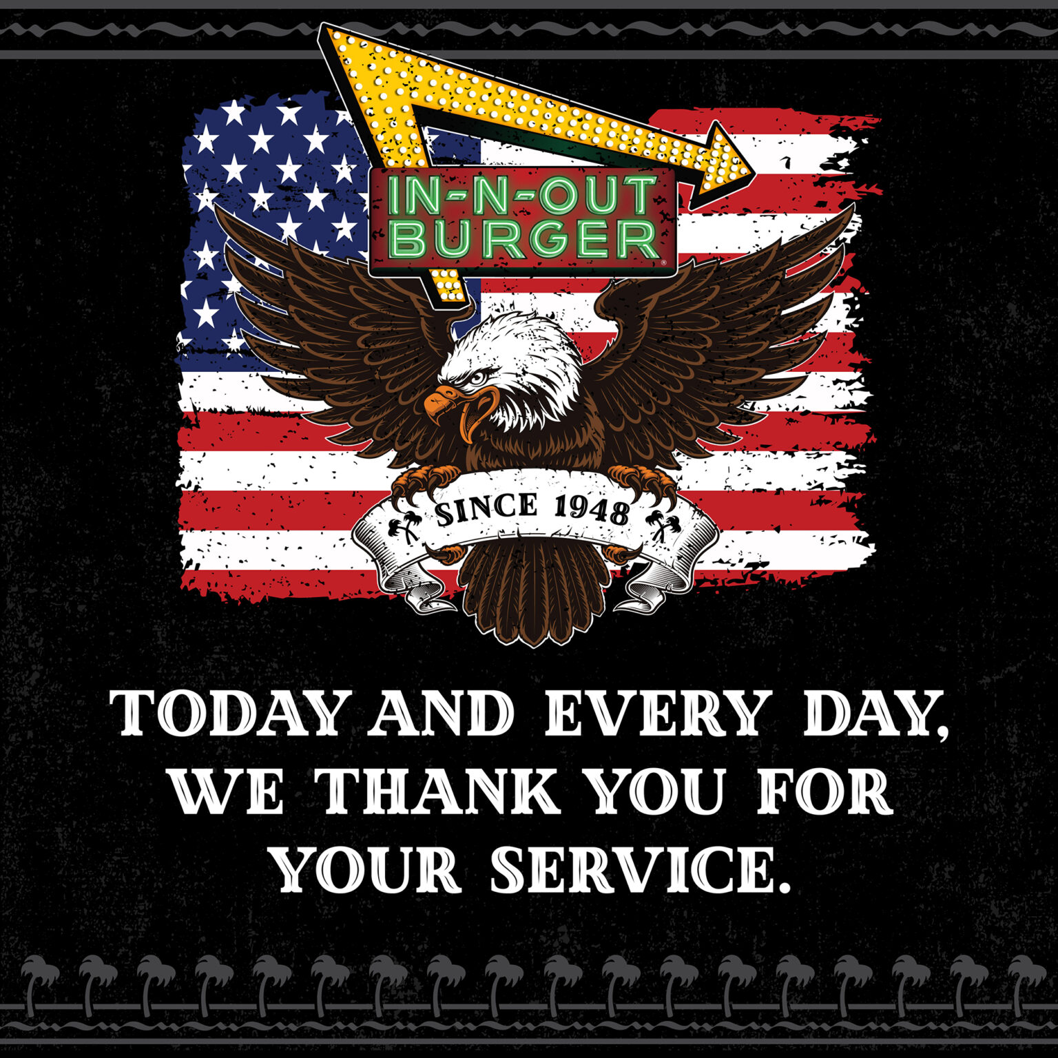 InNOut Burger Veterans Day Complimentary Meal ⋆ Veteran Owned