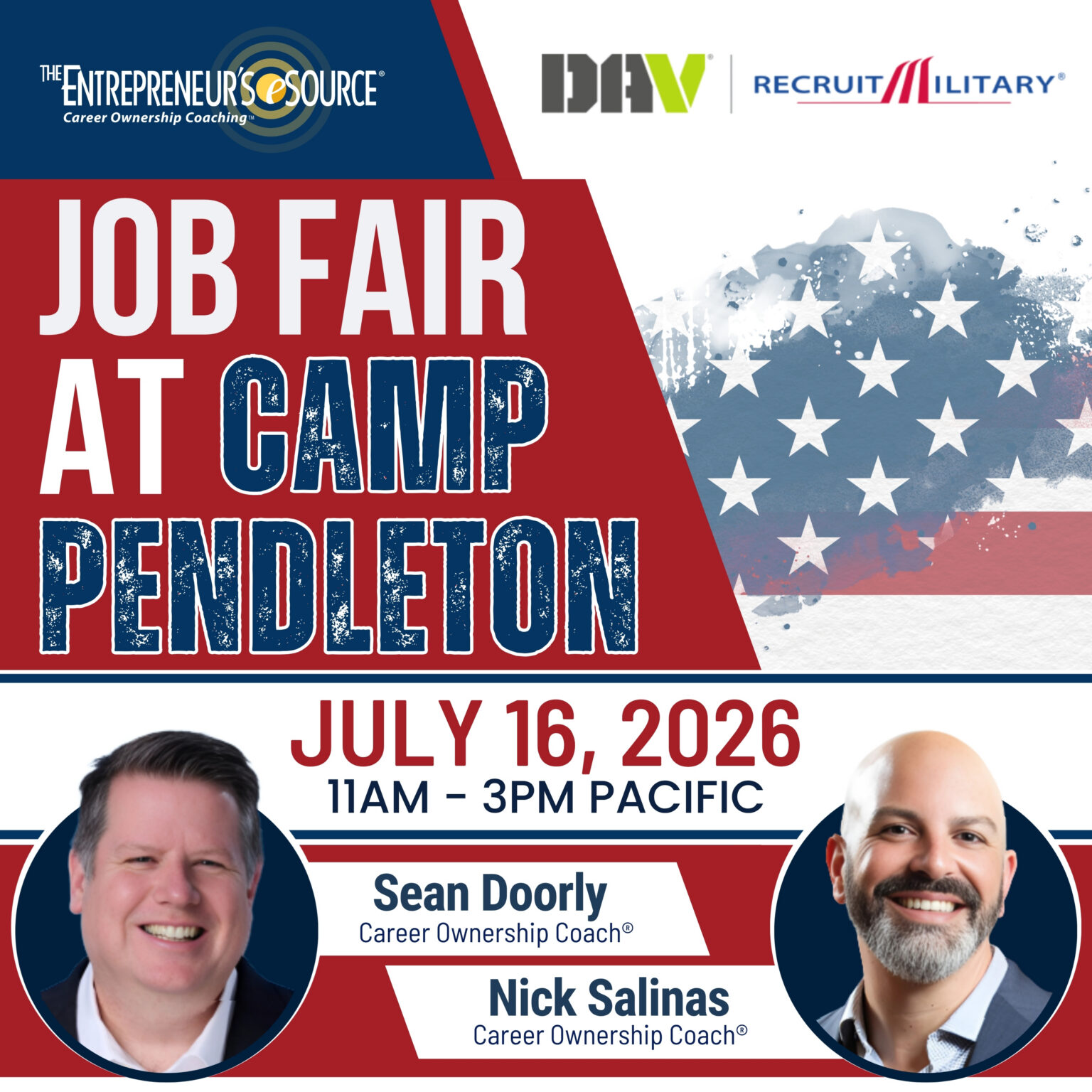 Job Fair at Camp Pendleton DAV