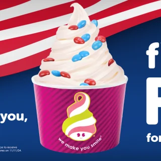 Menchie’s FREE Frozen Yogurt Veterans Day