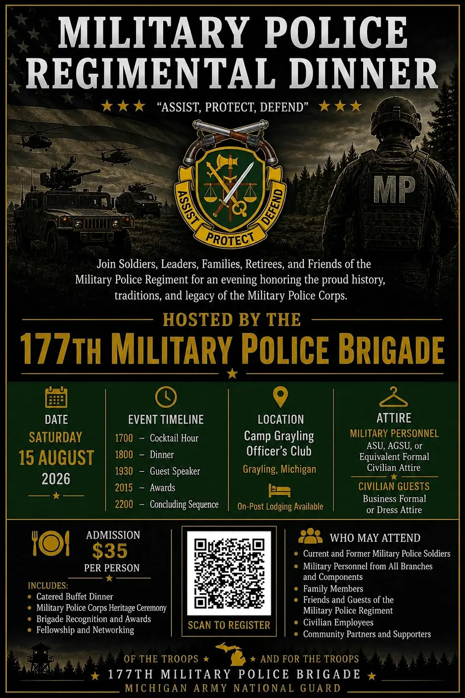 Military Police Regimental Dinner