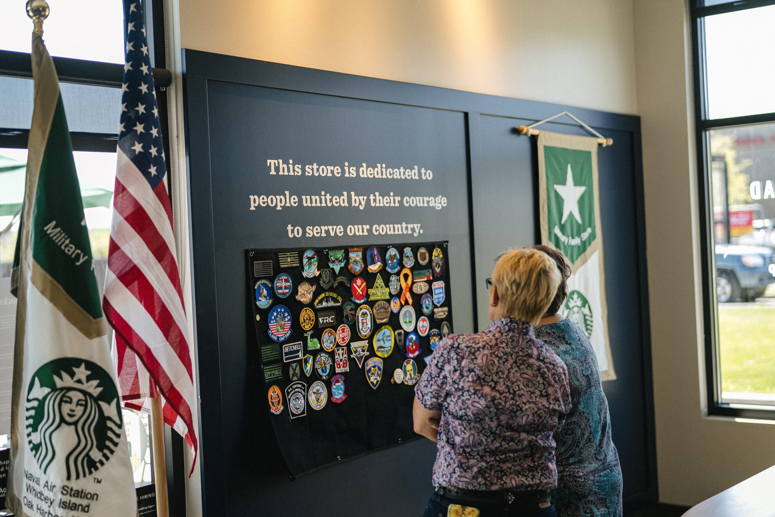 Photographs captured in a Military Family Store (MFS) in Oak Harbor, Washington.