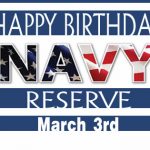 Navy Reserve Birthday