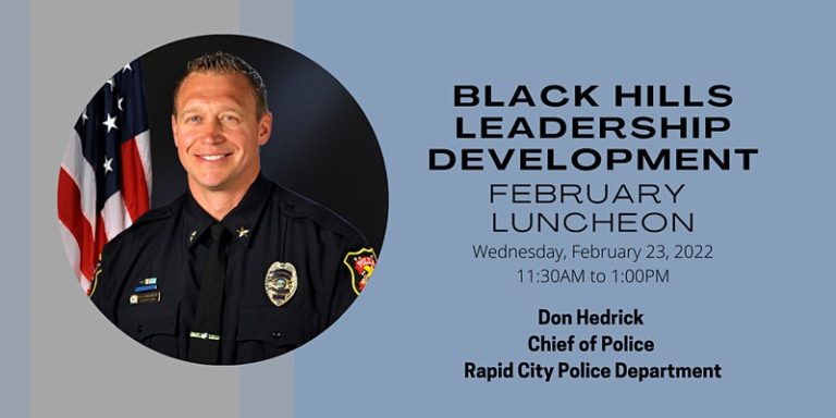 February Luncheon | Rapid City Chief Of Police, Don Hedrick - The ...