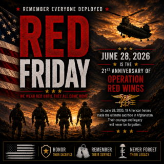 RED Friday Operation RED Wings - Square