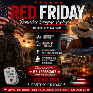Summer Weekend RED Friday - Square