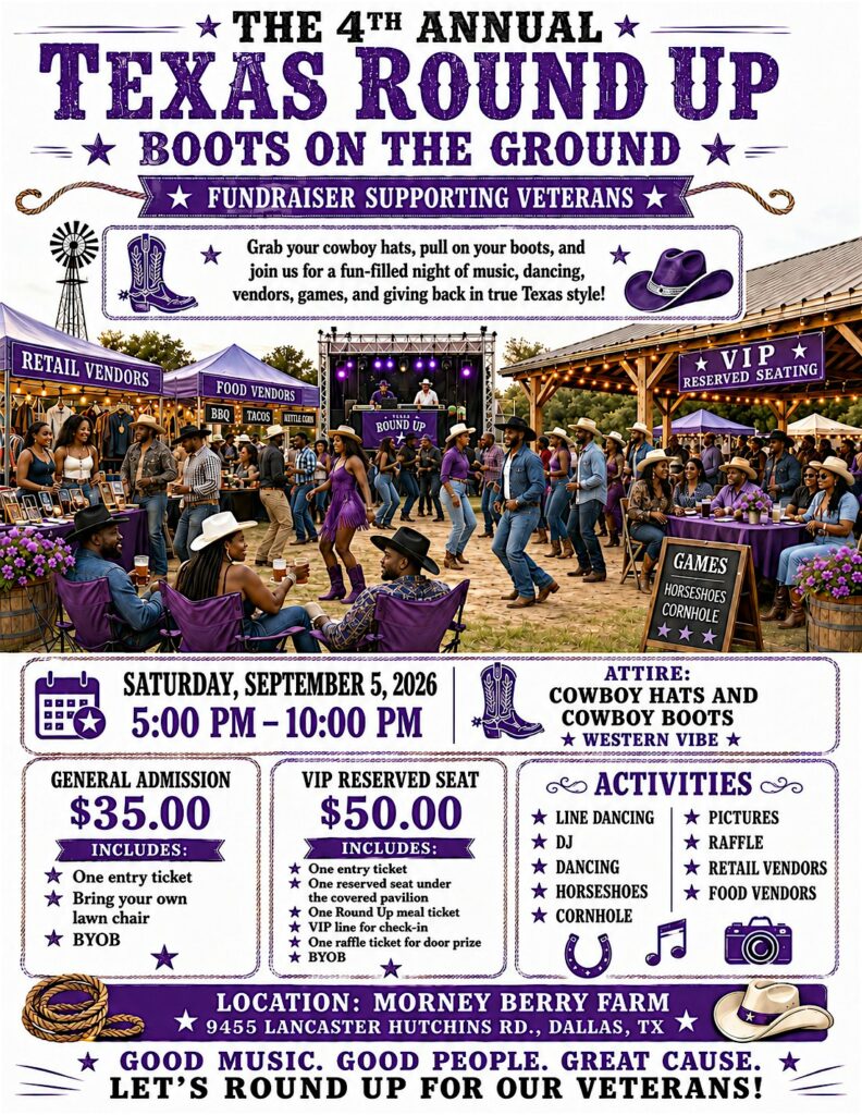 4th Annual Texas Round Up Boots On The Ground