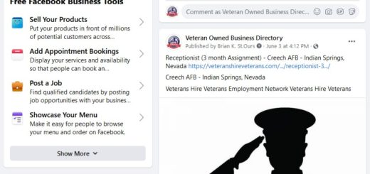 Veteran Owned Business on Facebook