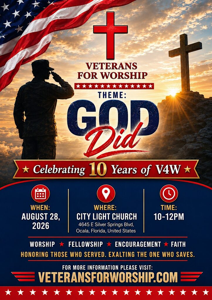 Veterans For Worship- God Did