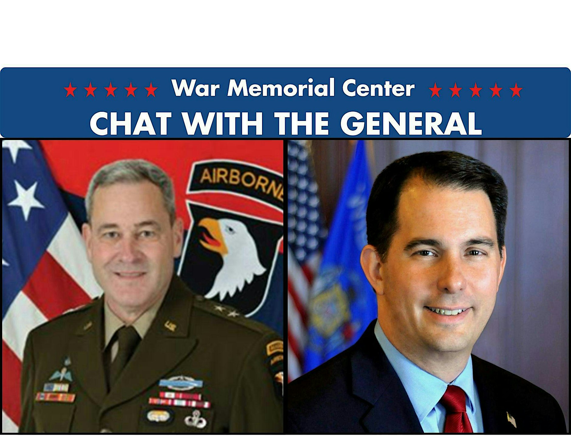 War Memorial Center Chat with the General Event