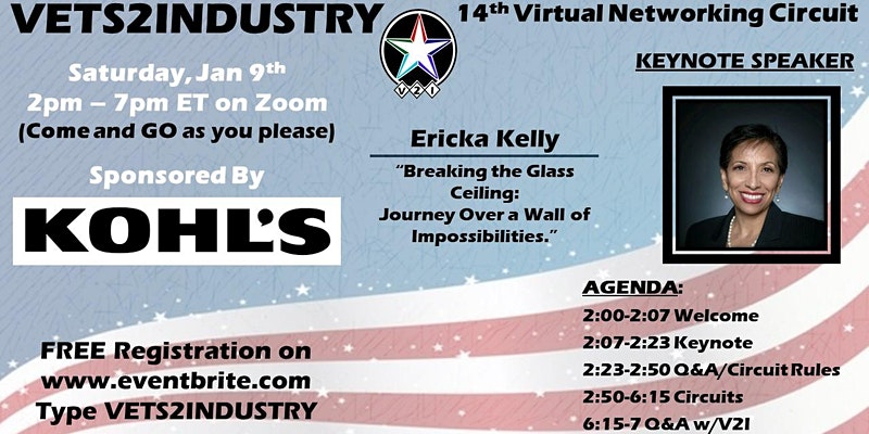 14th VETS2INDUSTRY Virtual Networking Circuit Event